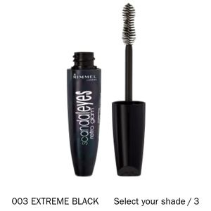 Rimmel Scandaleyes Retro Glam Mascara in Extreme Black 003